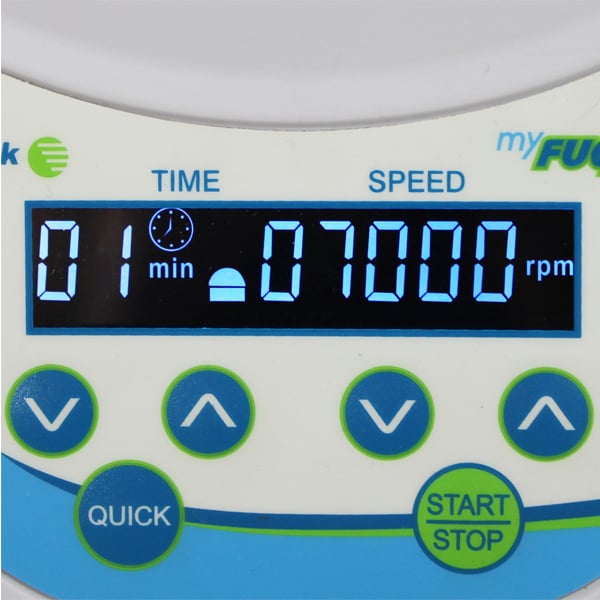 MyFuge™12 Plus Digital Mini Centrifuge with Combo Rotor | 100-240V - Image 4