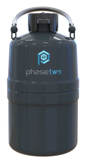 PhaseTwo LN2 Dry Vapor Shippers 1.5L
