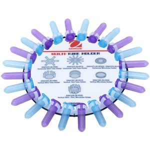 Horizontal Plastic Clip Microtube Holder for Vortex-Genie 2 mixer and the Vortex-Genie Pulse
