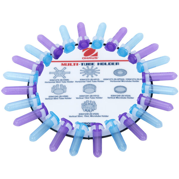 Horizontal Plastic Clip Microtube Holder for Vortex-Genie 2 mixer and the Vortex-Genie Pulse