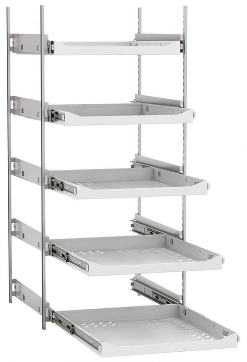 5 Drawer Production Kit for LabRepCo Brand 23 Cu. Ft. PRECISION Series Refrigerators & Freezers