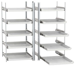 10 Drawer Production Kit for LabRepCo Brand 49 Cu. Ft. PRECISION Series Refrigerators & Freezers