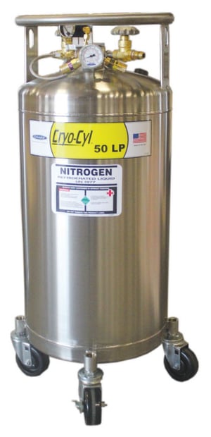 Chart Dura-Cyl 230-Liter Liquid Nitrogen (LN2) Supply Tank