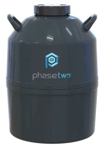 a clean liquid nitrogen dewar