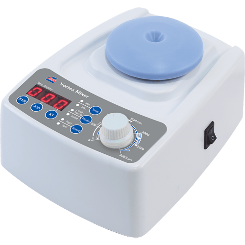 Crystal Tech VM-01UA Adjustable Speed Vortex Mixer with Digital Timer and Analog Speed