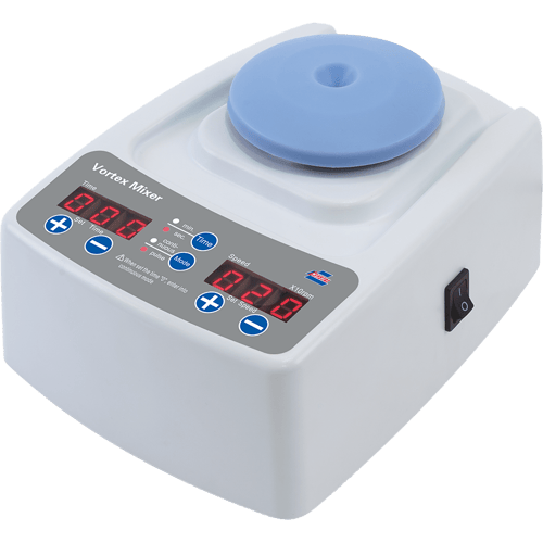 Crystal Tech VM-02UA Adjustable Speed Vortex Mixer with Digital Timer