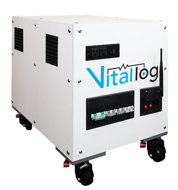 vitalog battery back for laboratory and medical refrigerators or freezers offering 7kWh of energy storage