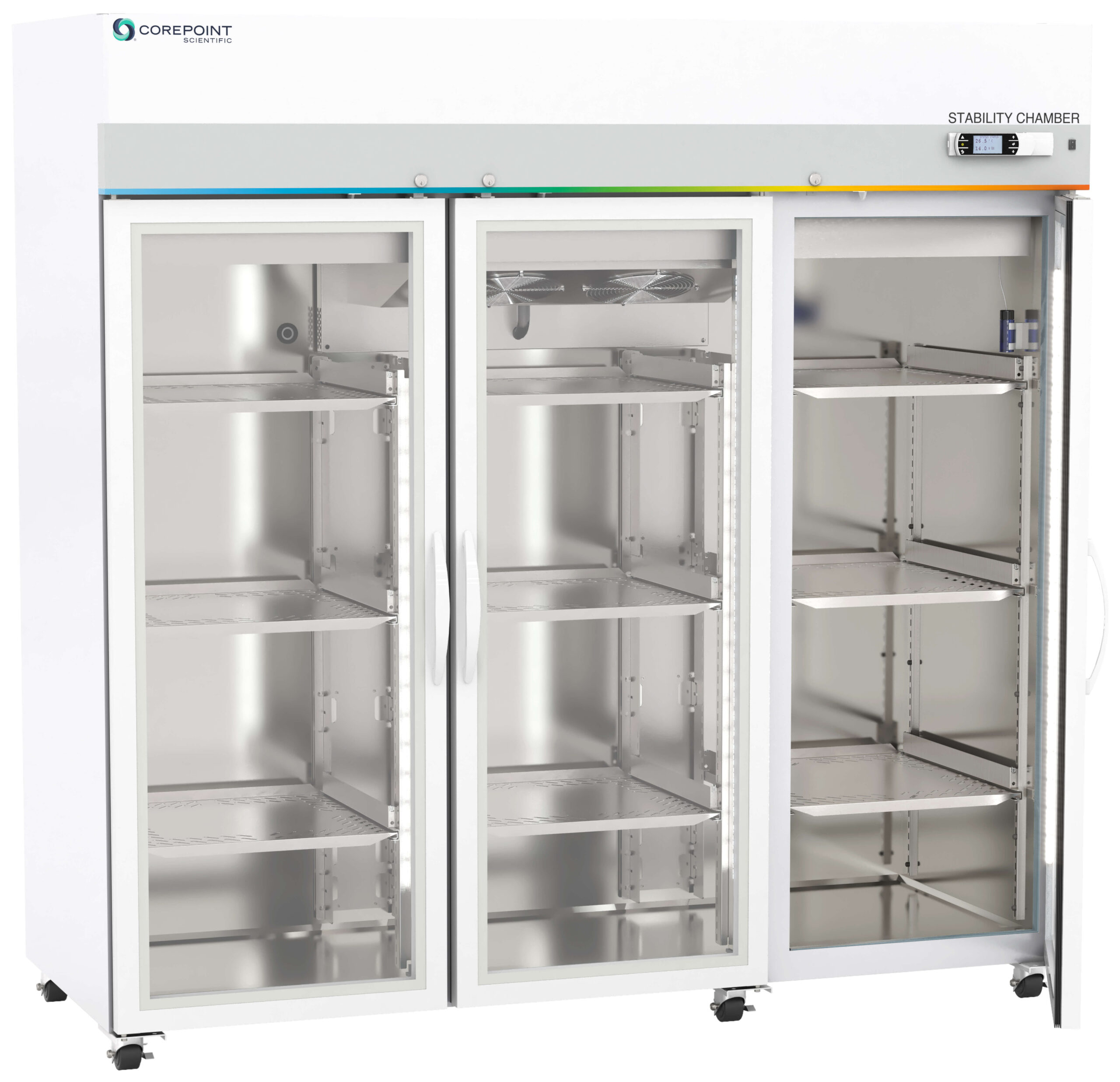Corepoint Scientific Temperature & Humidity Stability Chamber | Triple Glass Door | 72 Cu. Ft. - Image 2