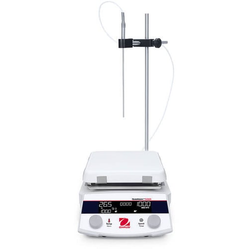 Ohaus Guardian™ 5000 Hotplates & Stirrers e-G52HS07C 115V AM -K1 | 20L | Plate size 7 in x 7 in (18 cm x 18 cm)