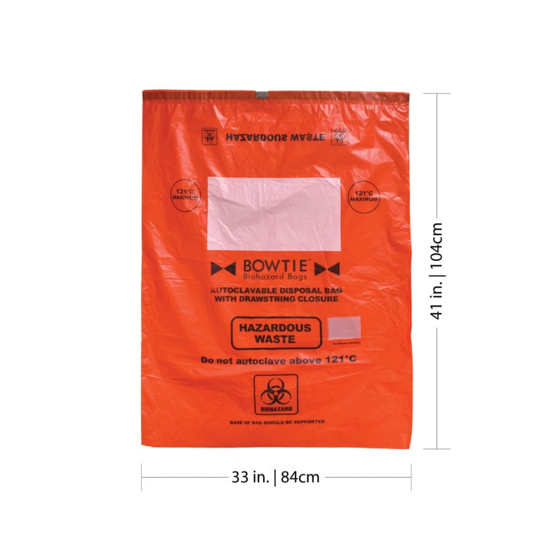 MTC-Bio BowTie™ Biohazard Bin, with hands-free foot pedal | 26 gallon capacity (100 liters) - Image 7