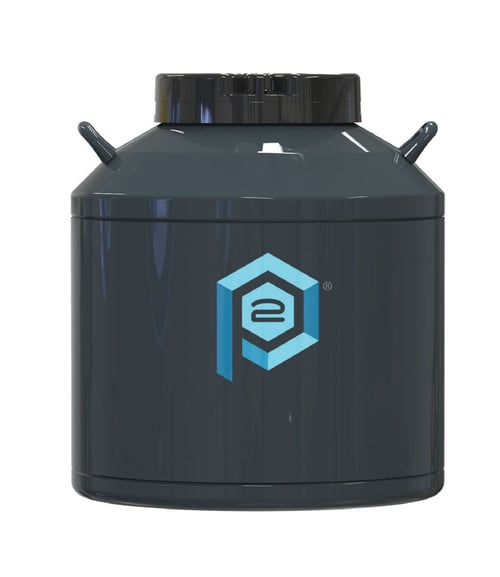 Phasetwo CCF90 Cryogenic Canister LN2 Freezer with 6 Canisters (Capacity: 4,464 x 2 mL vials)