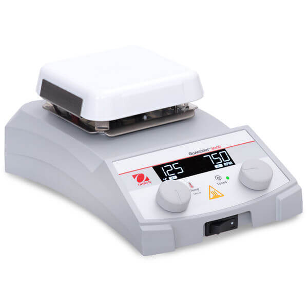 Ohaus Guardian™ 3000 Hotplates & Stirrers e-G31HS04C | 15L | Plate Size 5.3" (135 mm)