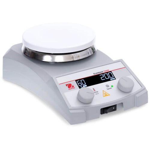 Ohaus Guardian™ 3000 Hotplates & Stirrers e-G31HSRDS | 15L | Plate Size 5.3" (135 mm)