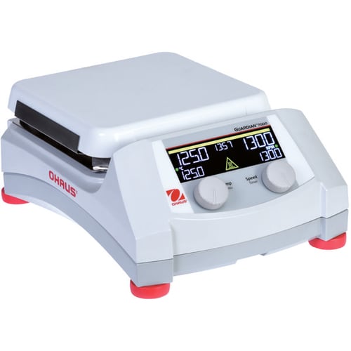 Ohaus Guardian™ 7000 Hotplates & Stirrers e-G71HS07C | 15L | Plate Size 7" x 7" (178 x 178 mm)