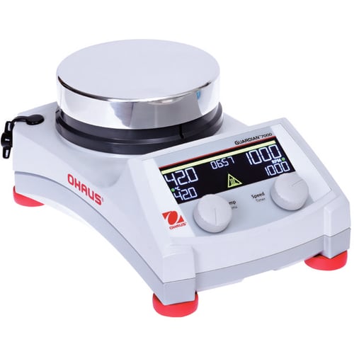 Ohaus Guardian™ 7000 Hotplates & Stirrers e-G71HSRDM | 20L | Plate Size 5.3" (135 mm)