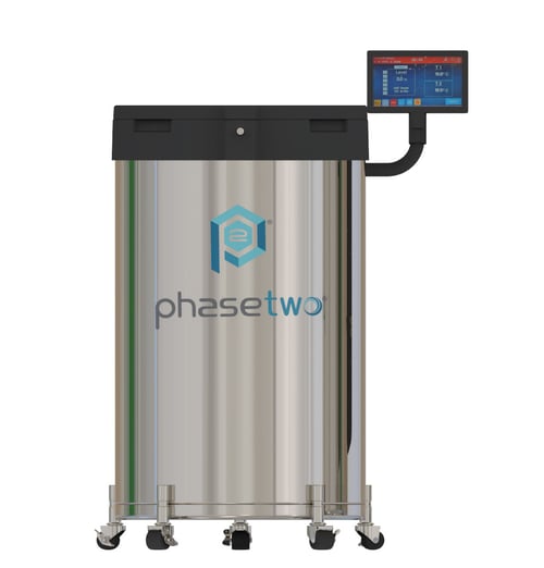phasetwo HC14 High-Capacity Cryogenic LN2 Freezer (Capacity: 13,500 x 2.0 ml vials)