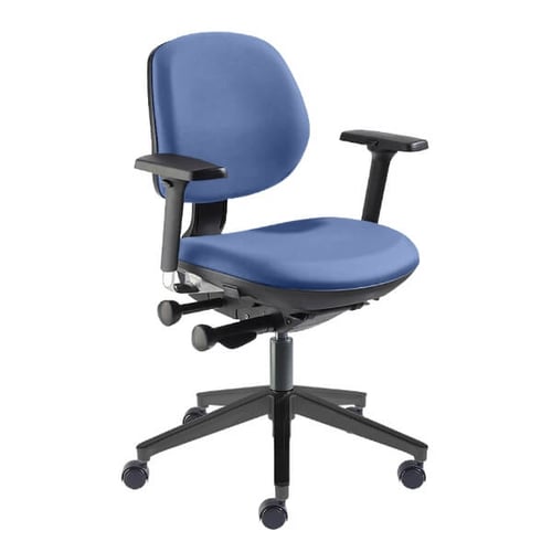 Biofit MVMT Pro Series Laboratory Chair | Desk Height | 29” to 33” User Height | Blue