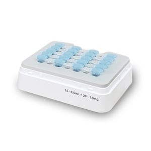 MultiTherm&trade; Combination block, 15x0.5ml and 20x1.5ml for MultiTherm Touch