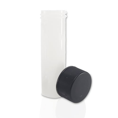 Benchmark Scientific 4ml Polyethylene Vial with Lined Cap | Bag of 240 | Use with 3/8” SS grinding ball