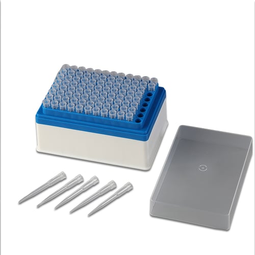 AutoMATE™ Pipette tips, racked 96 well, 200ul Low Retention, 24/cs