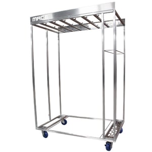 Modular Animal Caging System Stack Transport Cart for Ventilated Cage Racks