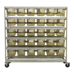 Large Mouse Suspended Shelf Rack Static Caging Systems