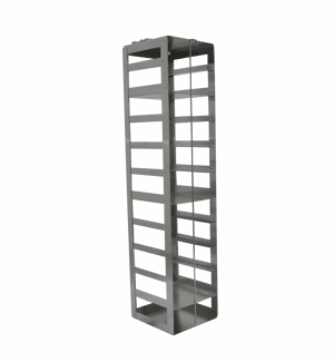 Lightweight Vertical Rack for Standard 2" Boxes | 11 Boxes High | Rack Only