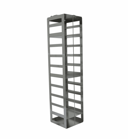 Lightweight Vertical Rack for Standard 2" Boxes | 11 Boxes High | Rack Only