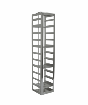 Lightweight Vertical Rack for Standard 2" Boxes | 12 Boxes High | Rack Only
