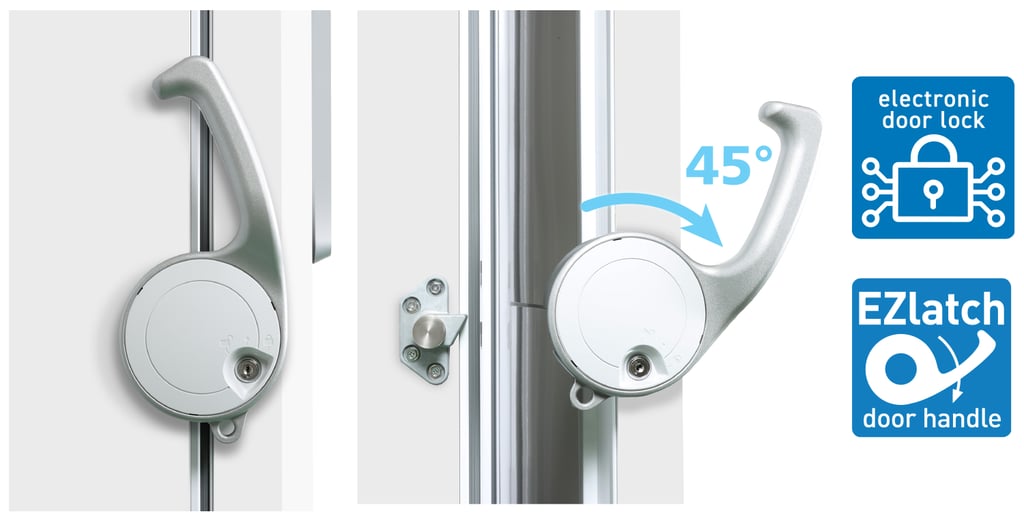 Lab ergonomics featured in PHCbi Ultra-low Freezers EZ Latch door Handle