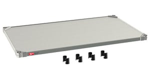 Metro Super Erecta 316 Stainless-Steel Solid Shelf | 24" x 42"
