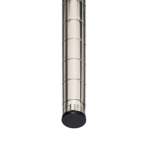 Metro 54UPS-SW Super Erecta Swaged Shelving Post | 304 Stainless Steel | 54″ H