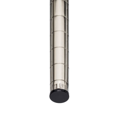 Metro 33UPS-SW Super Erecta Swaged Shelving Post | 304 Stainless Steel | 33″ H
