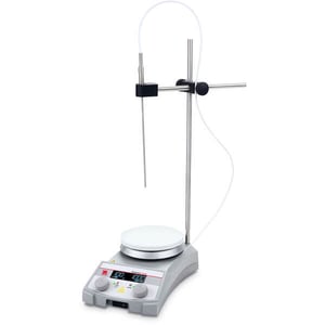 Ohaus Guardian™ 3000 Hotplate Stirrer eE-G31HSRDS-K1 | Plate size 5.3 in x 5.3 in (135 mm x 135 mm)