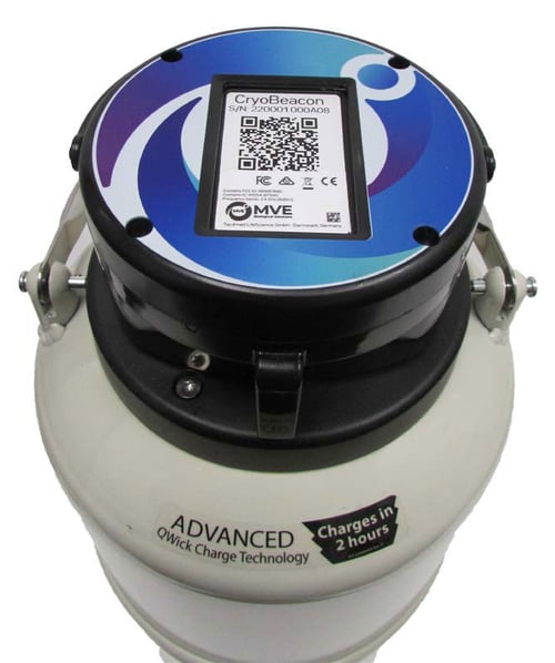 MVE CryoBeacon Condition Monitoring Solution for 4/2V CryoShipper
