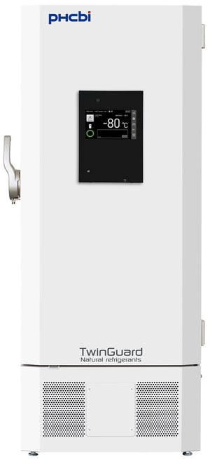 PHCbi MDF-DU503VXHA-PA TwinGuard Natural Refrigerants 18.6 Cu. Ft. Ultra-Low Freezer (-86°C) | Dual Voltage 115V or 220V | Capacity: 384 x 2" Boxes