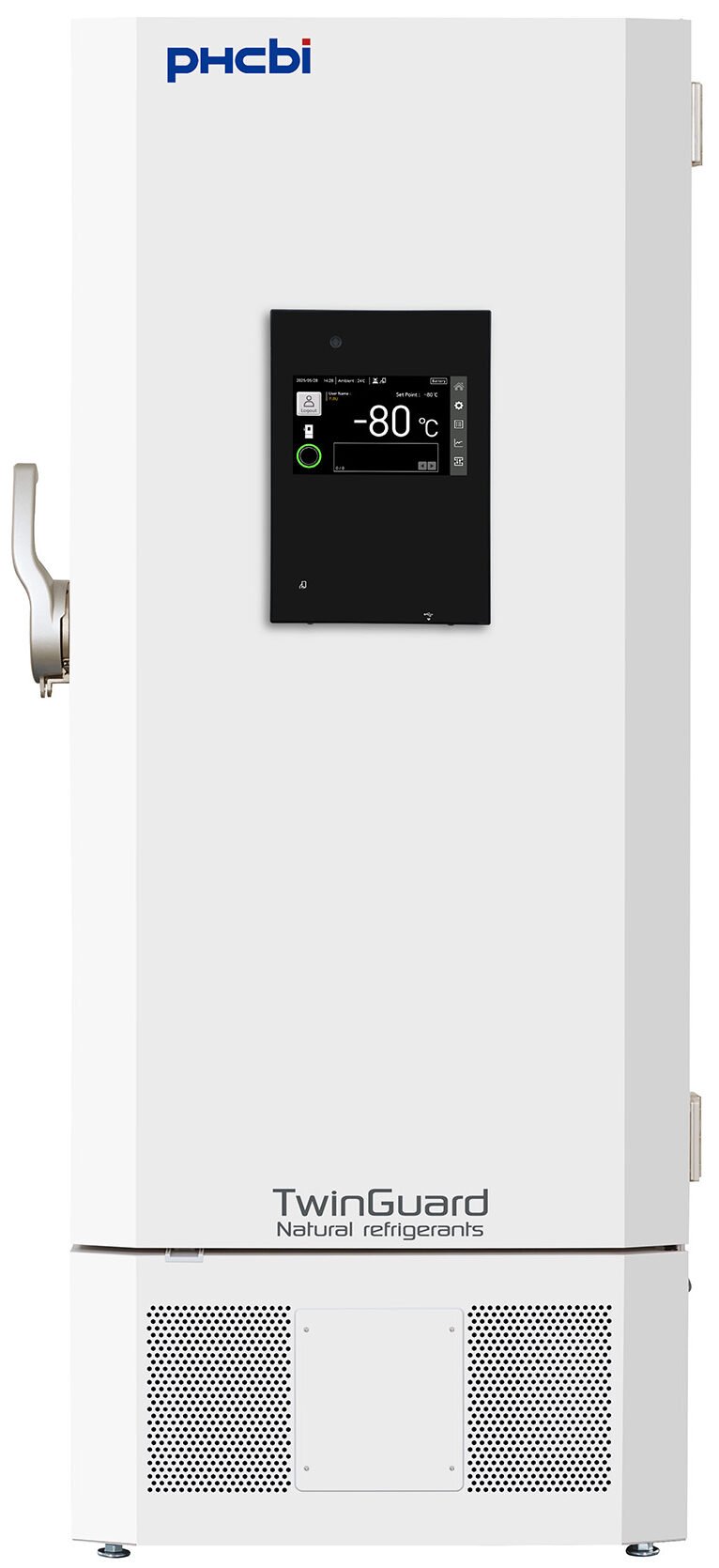 PHCbi MDF-DU503VXHA-PA TwinGuard Natural Refrigerants 18.6 Cu. Ft. Ultra-Low Freezer (-86°C) | Dual Voltage 115V or 220V | Capacity: 384 x 2″ Boxes