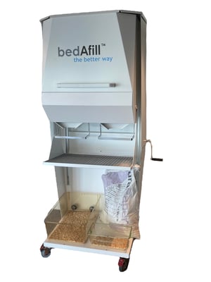 BedAfill™ Bedding & Nesting Dispenser