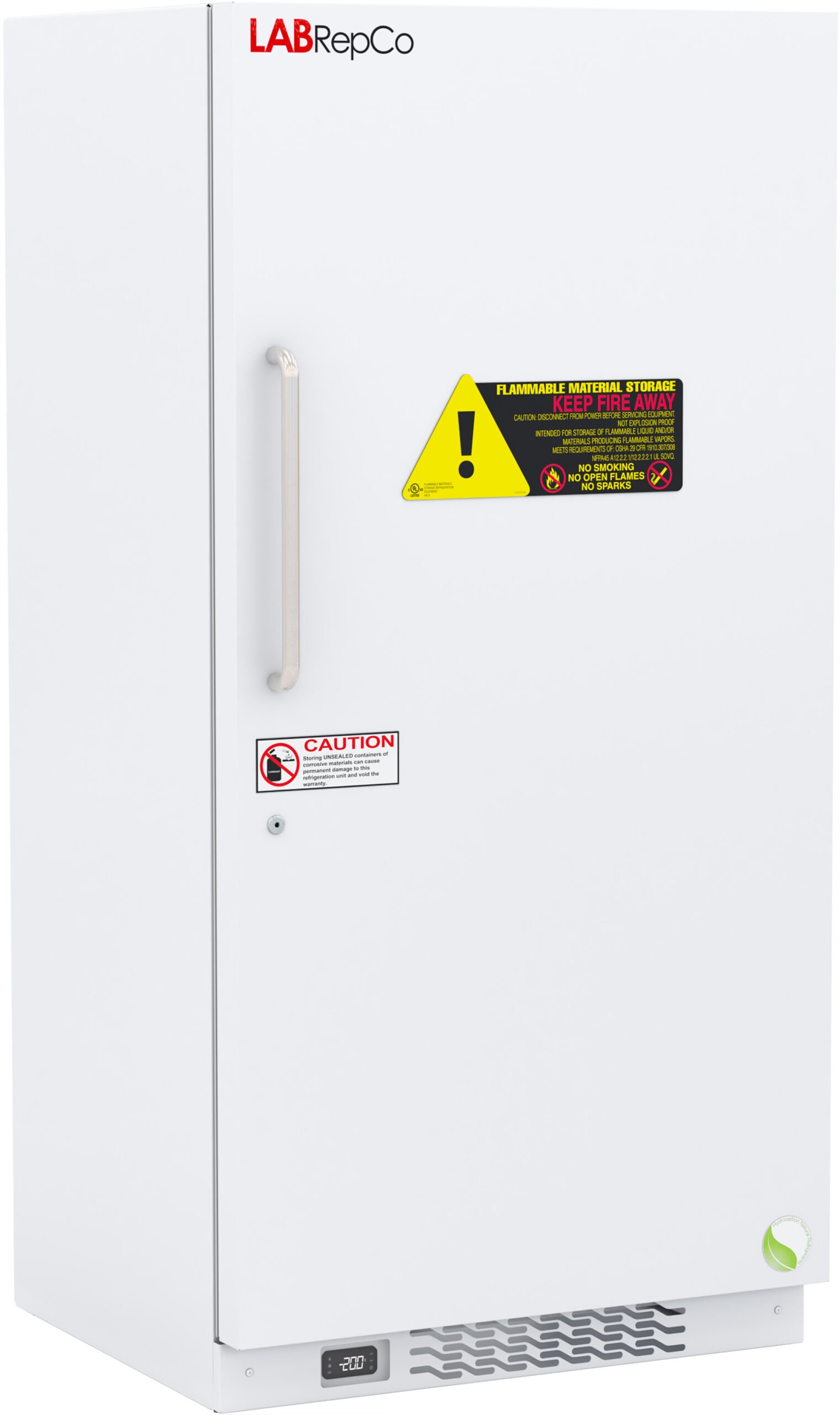 LabRepCo Futura Silver Series 30 cu. ft. Standard Flammable Storage Freezer (-20°C) with Natural Refrigerants | Manual Defrost