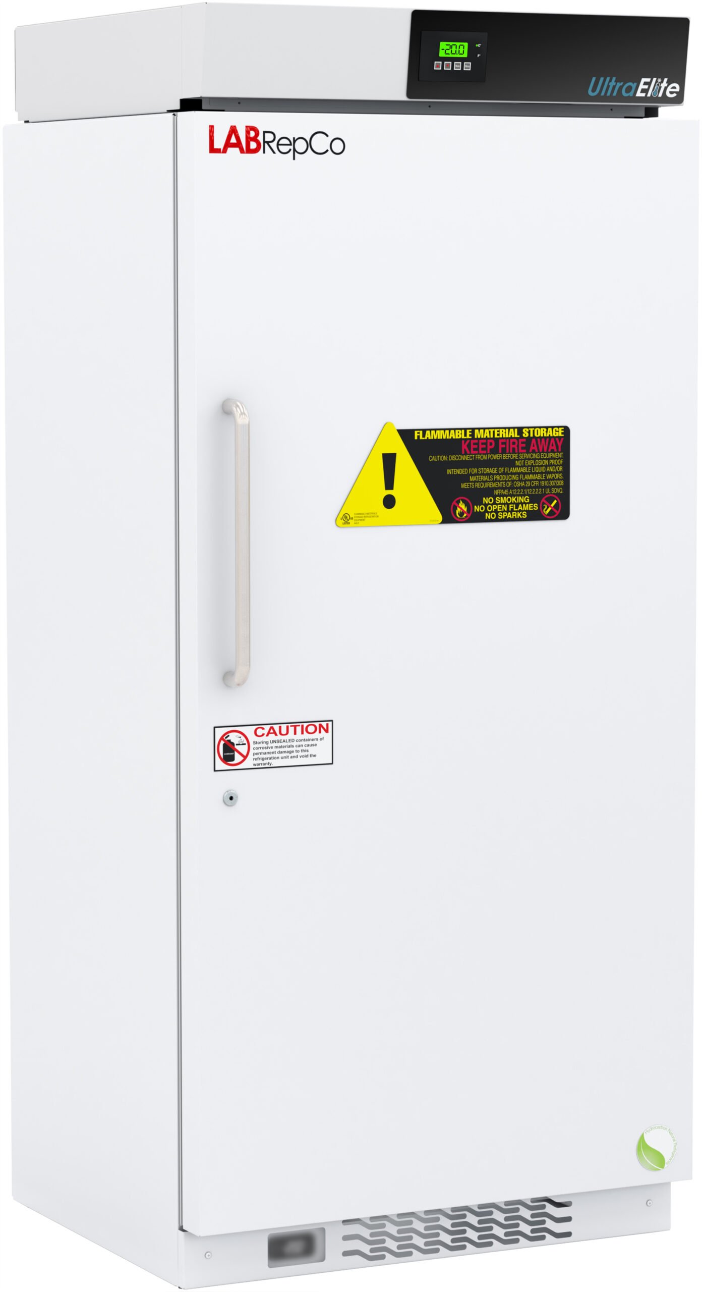 LabRepCo Ultra Elite 30 cu. ft. Flammable Material Storage Freezer (-20°C) with Natural Refrigerants | Manual Defrost