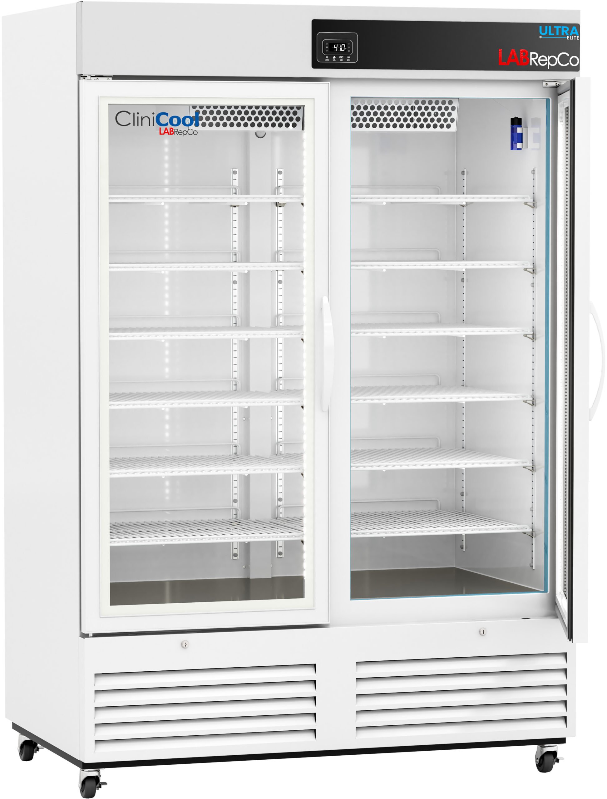 LabRepCo CliniCool© Ultra Elite Series 49 Cu. Ft. Pharmacy Refrigerator | Glass Door - Image 2