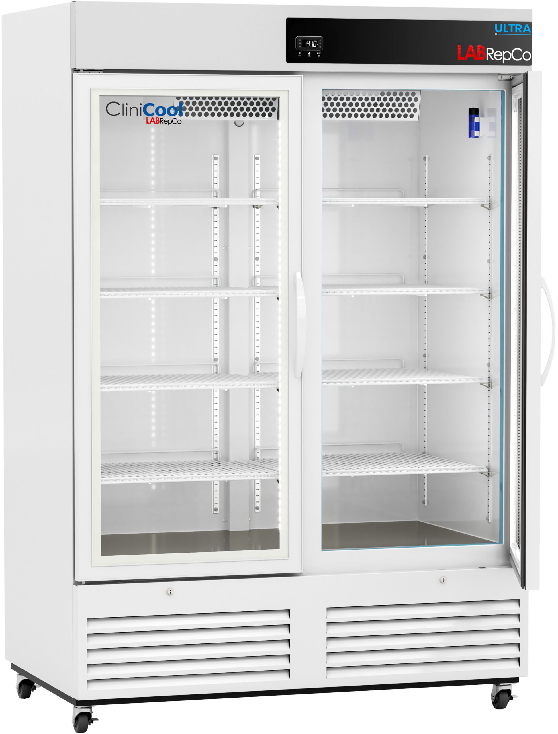 LabRepCo CliniCool© Ultra Series 49 Cu. Ft. Pharmacy Refrigerator | Glass Door - Image 2
