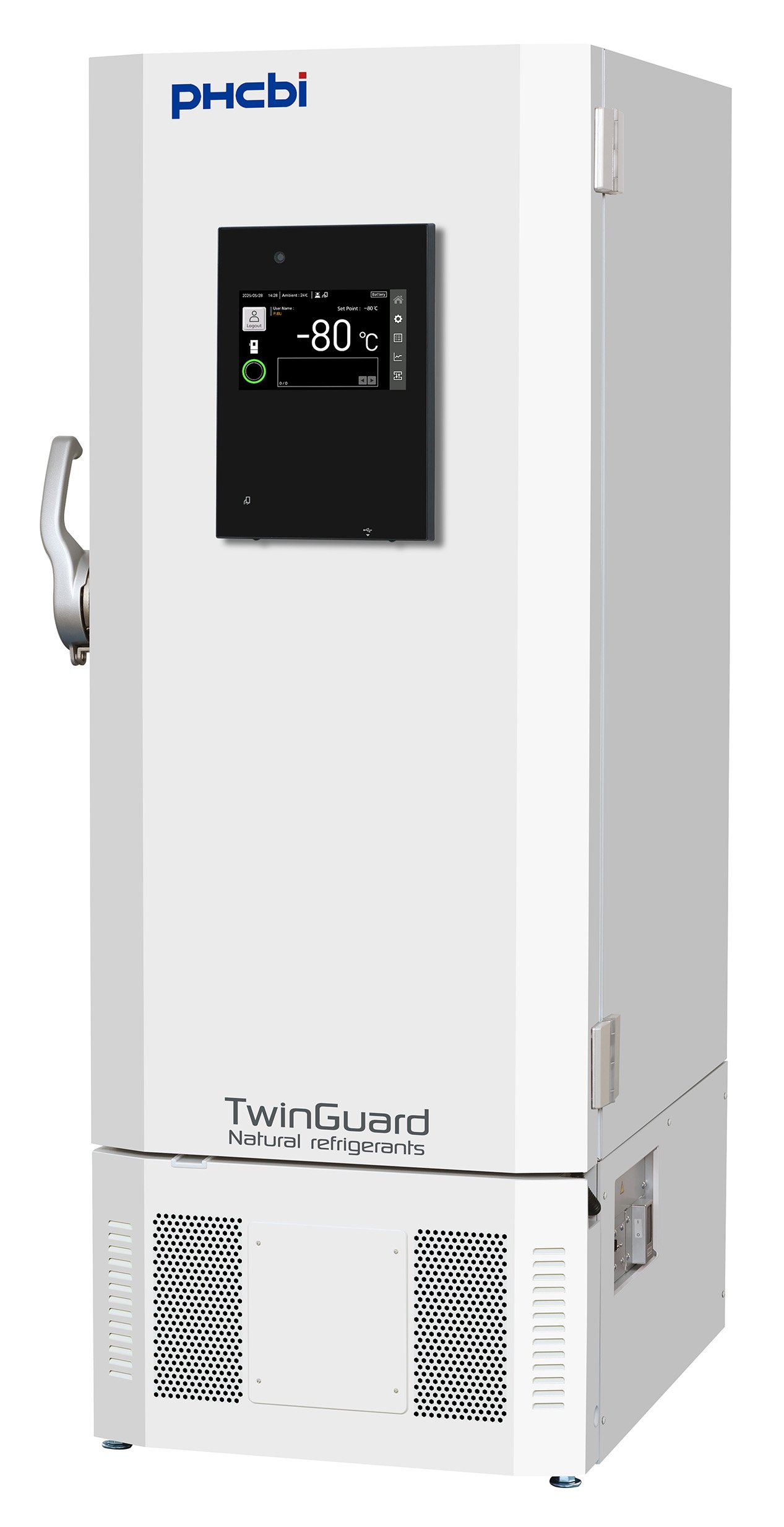 PHCbi TwinGuard Natural Refrigerants 12.7 Cu. Ft. Ultra-Low Freezer (-86°C) | 220V | Capacity: 240 x 2" Boxes - Image 2