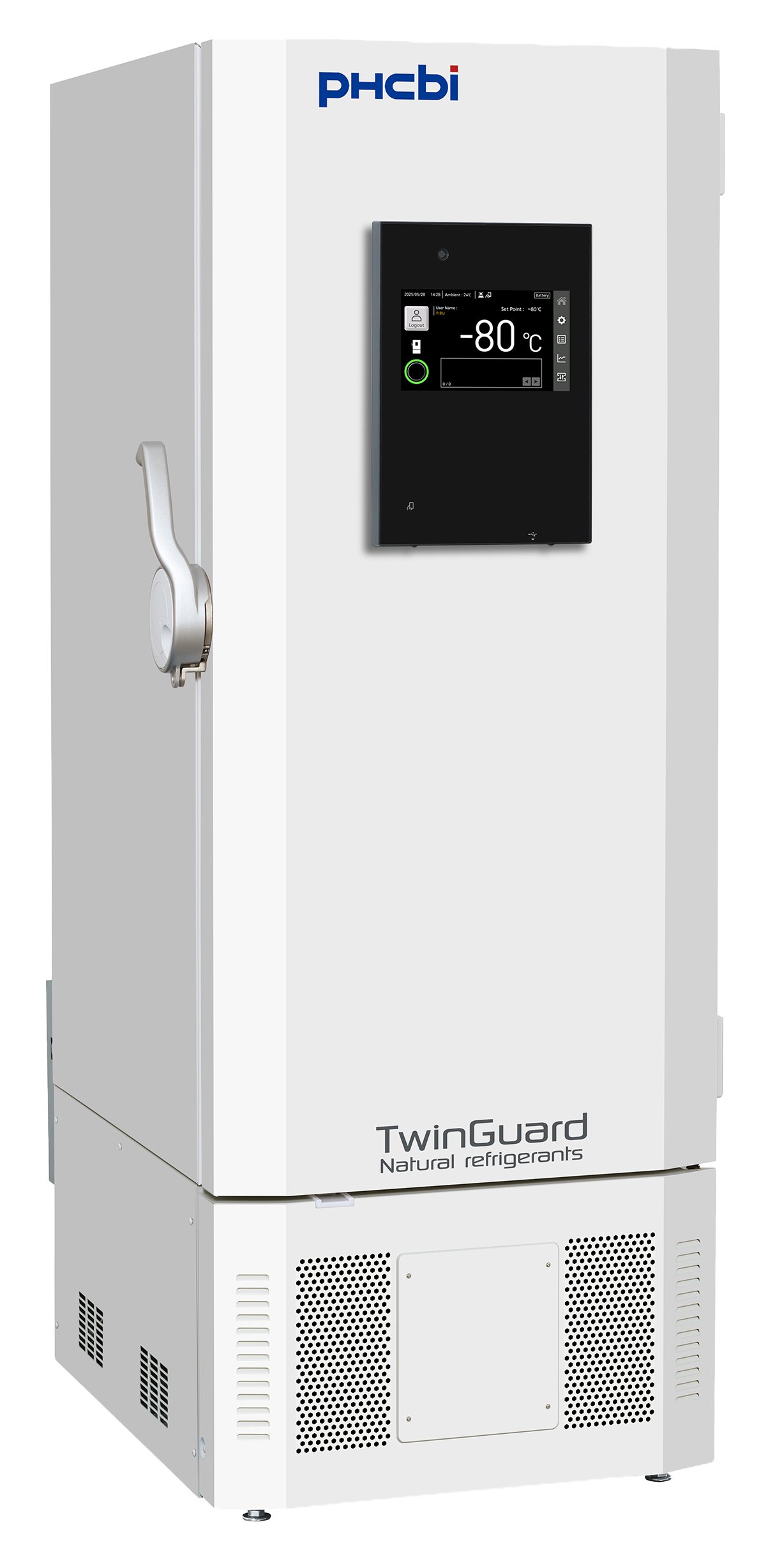 PHCbi TwinGuard Natural Refrigerants 12.7 Cu. Ft. Ultra-Low Freezer (-86°C) | 220V | Capacity: 240 x 2" Boxes - Image 3