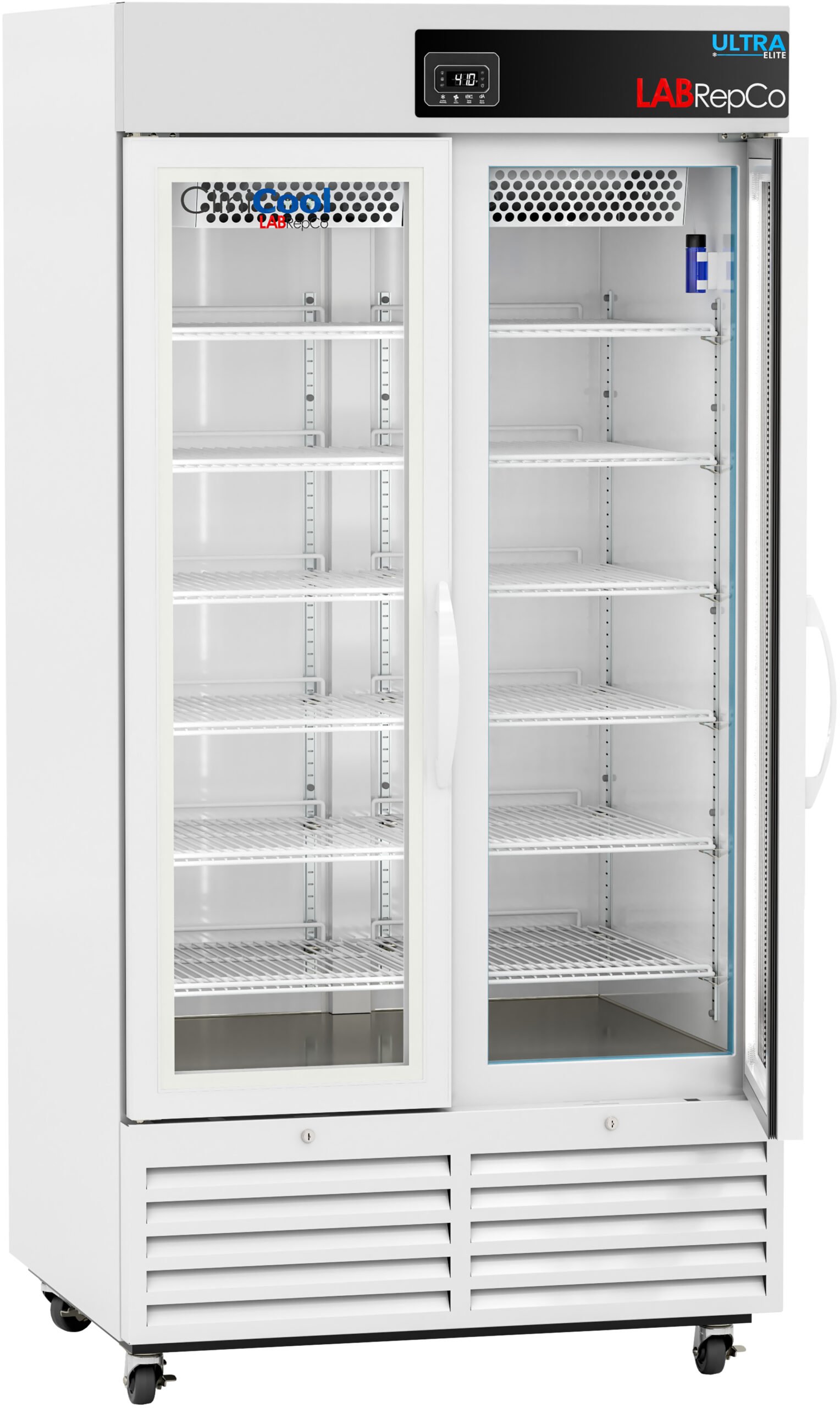 LabRepCo CliniCool© Ultra Elite Series 36 Cu. Ft. Pharmacy Refrigerator | Glass Door - Image 2