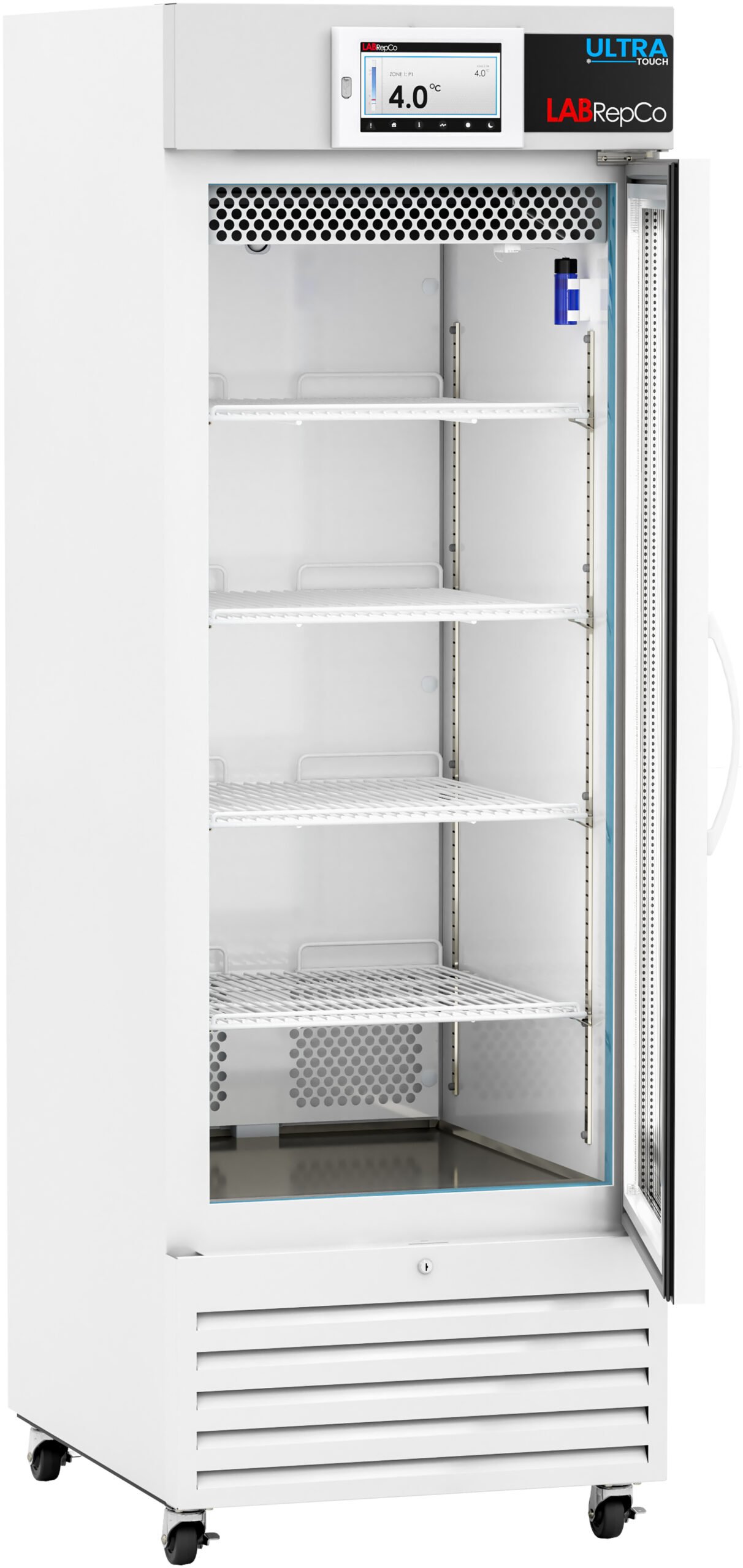 LabRepCo Ultra Touch Series 23 Cu. Ft. Laboratory Refrigerator | Glass Door - Image 2