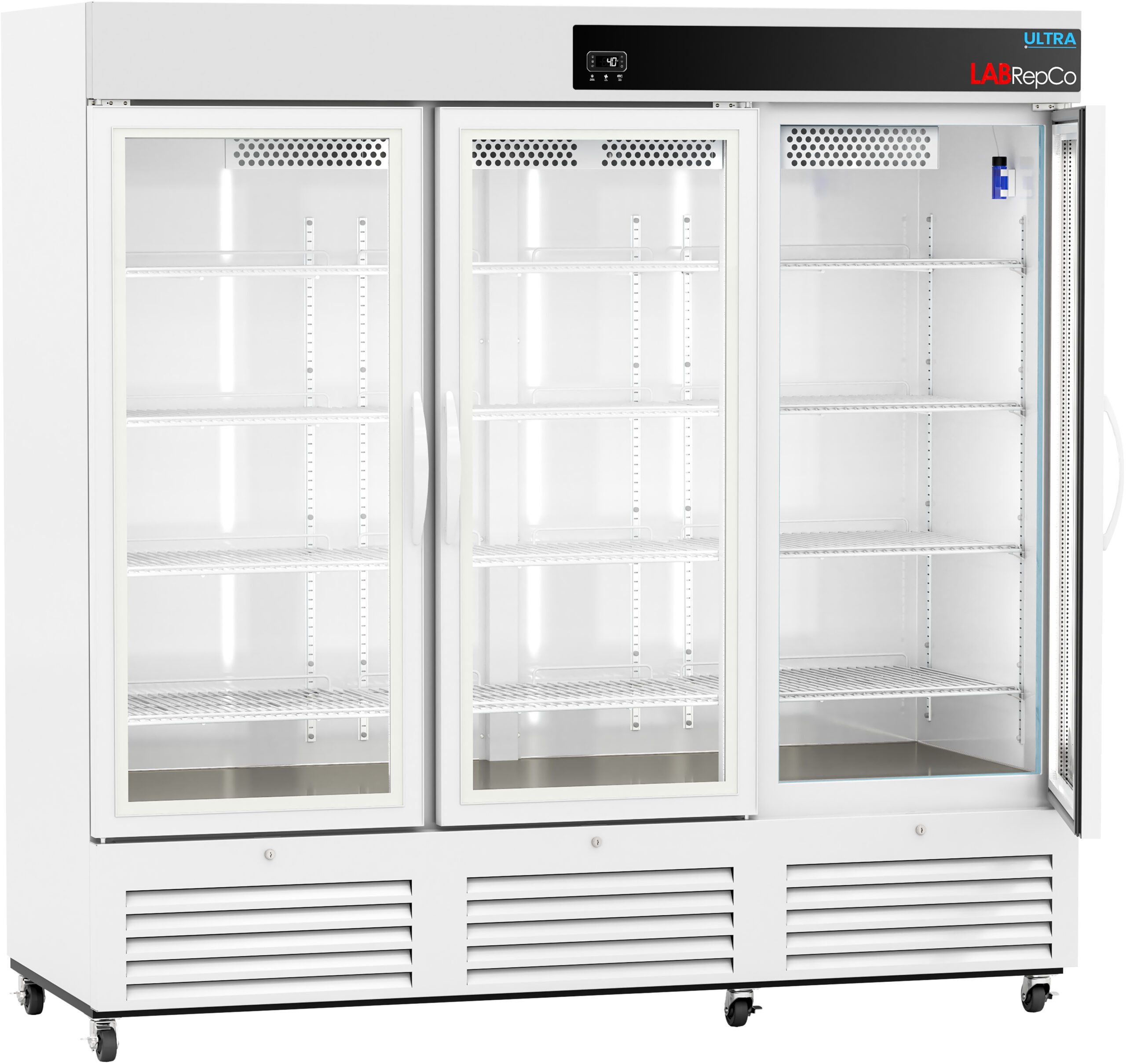 LabRepCo Ultra Series 72 Cu. Ft. Laboratory Refrigerator | Glass Door - Image 2