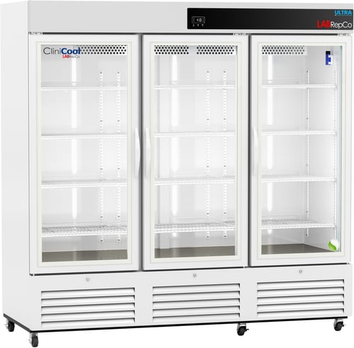 LabRepCo CliniCool© Ultra Series 72 Cu. Ft. Pharmacy Refrigerator | Glass Door