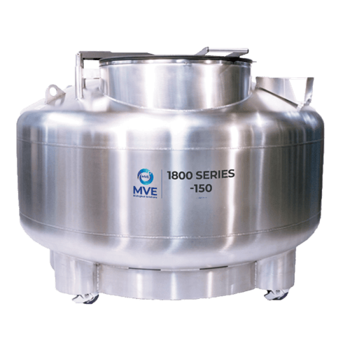 MVE HE 1842P-150AF-GB LN2 Freezer w/ CryoVerse™ Connect Controller, Full Auto Fill & Gas Bypass (Capacity: 42,000 x 2.0 ml vials)