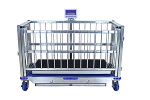Alt Design Animal Transport Cart with Scale
